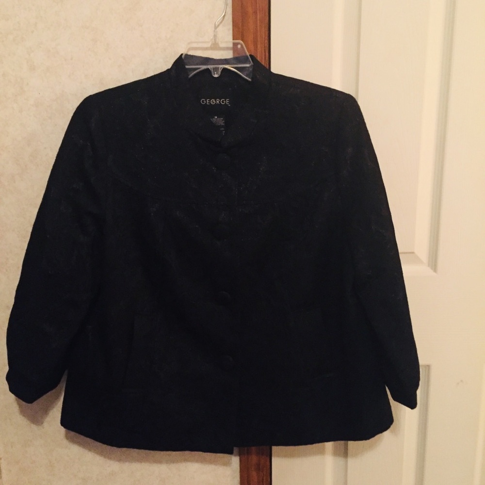 Womens George Black Blazer